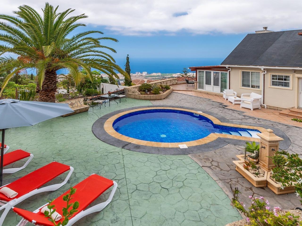 Villa Carlitos Vistas Al Mar Y A La Montana Costa Adeje  Extérieur photo